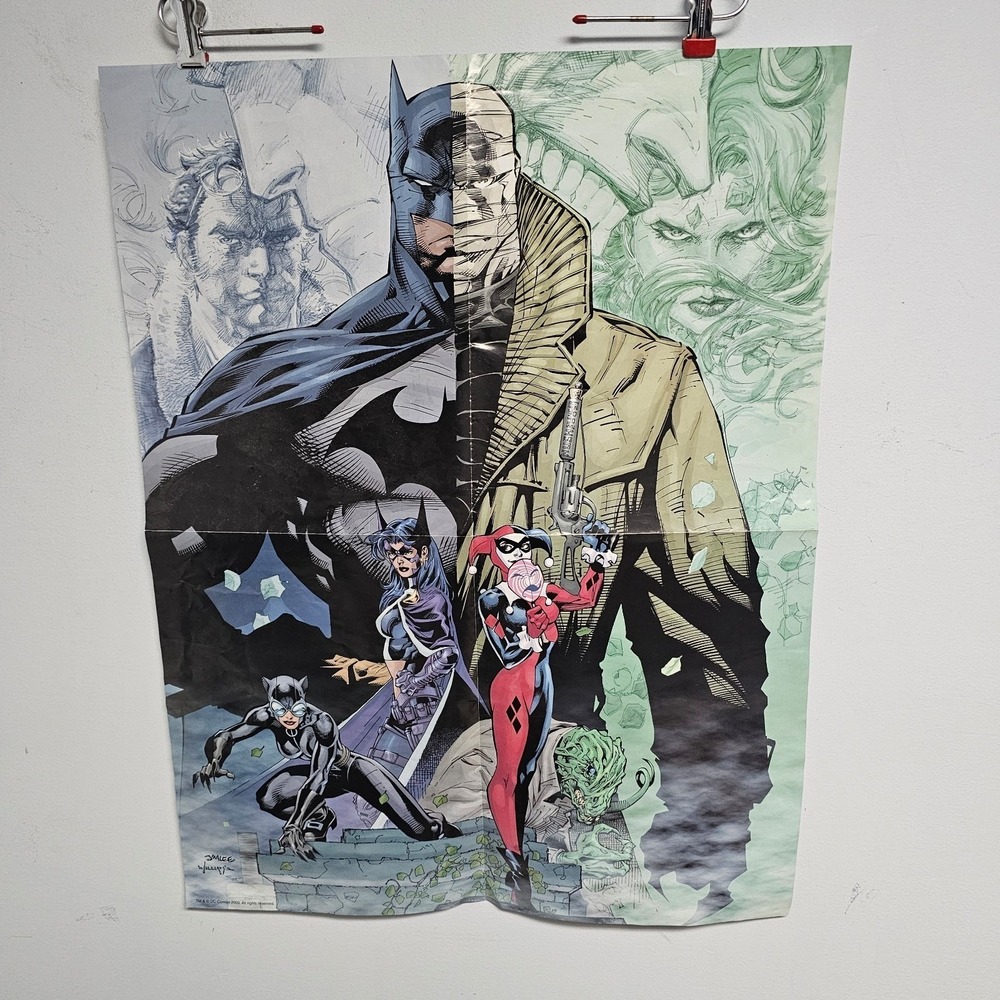 Batman Hush DC Comics Poster‎ by Jim Lee 11.5x15.75